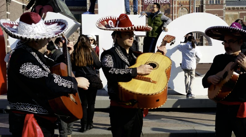 Mexicaanse muziek ensemble